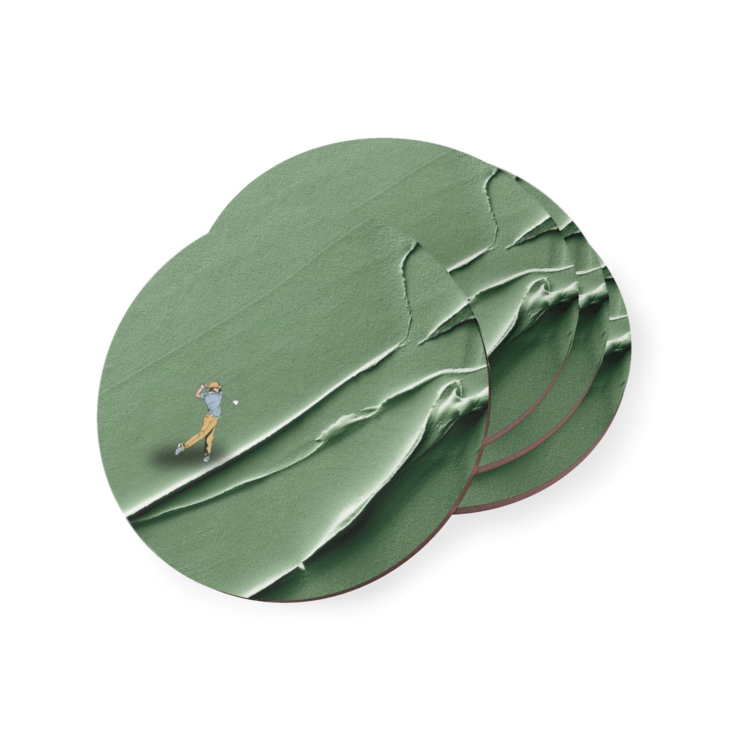 Iron Shot | Hand Painted Coasters